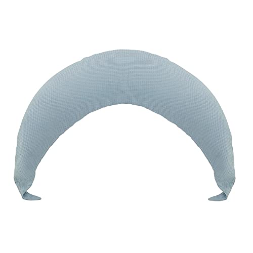 cambrass-luna-cuscino-allattamento-e-gravidanza-80x185x16-cm-forest-azzurro image 7