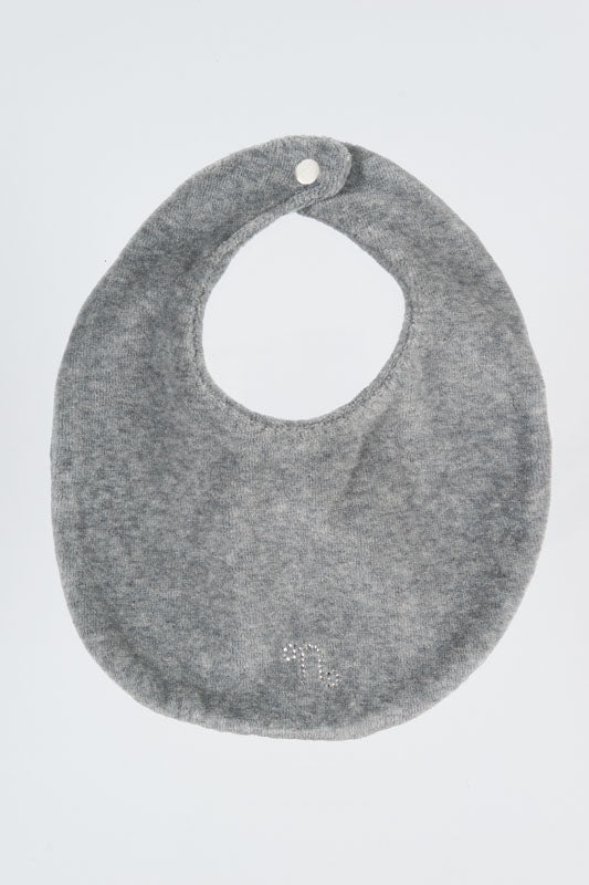 nanan-bavaglino-grigio-in-ciniglia-con-strass image 3