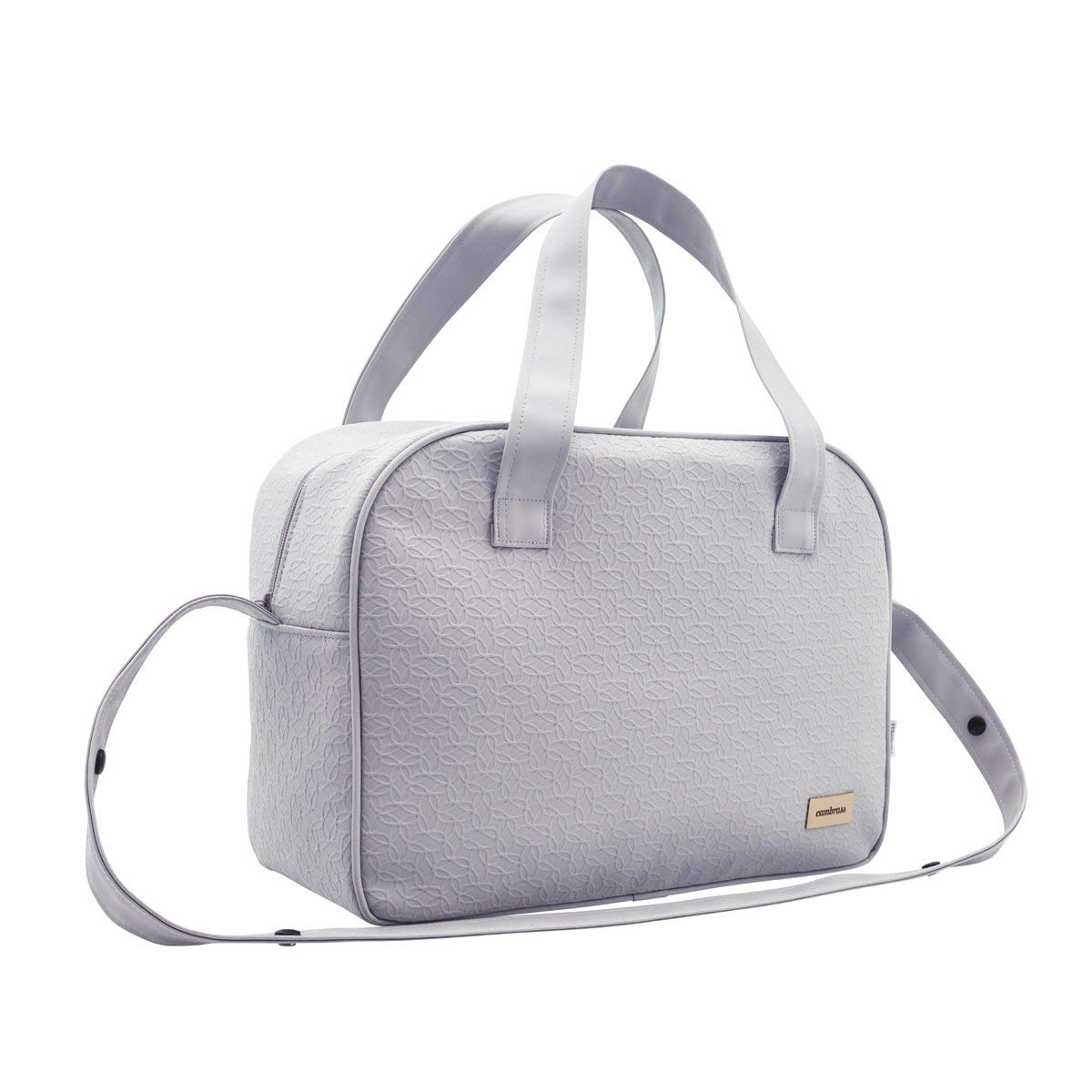 cambrass-prome-luxy-borsa-maternit-grigio-18x44x33-cm image 3