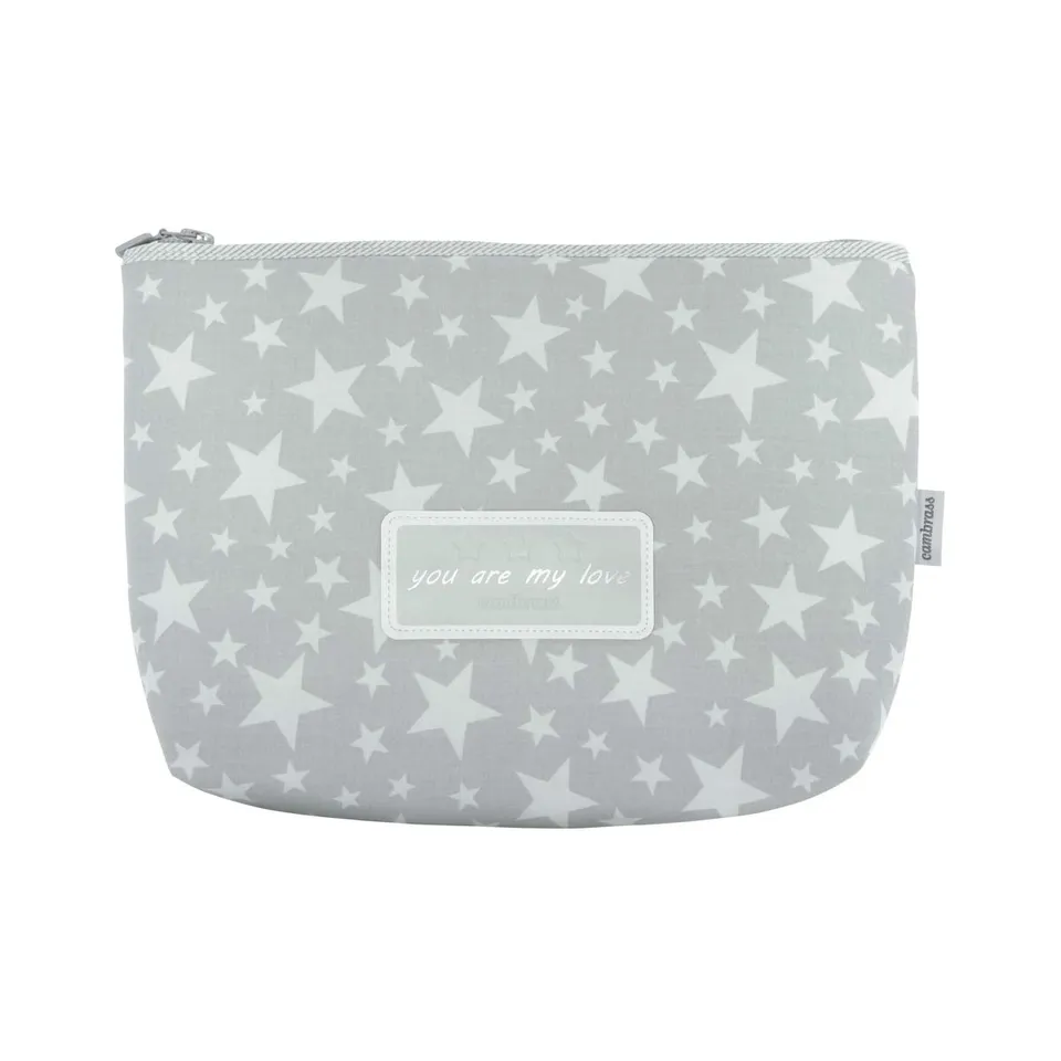 cambrass-borsa-bagnetto-star-gray-36x28x20-cm image 1