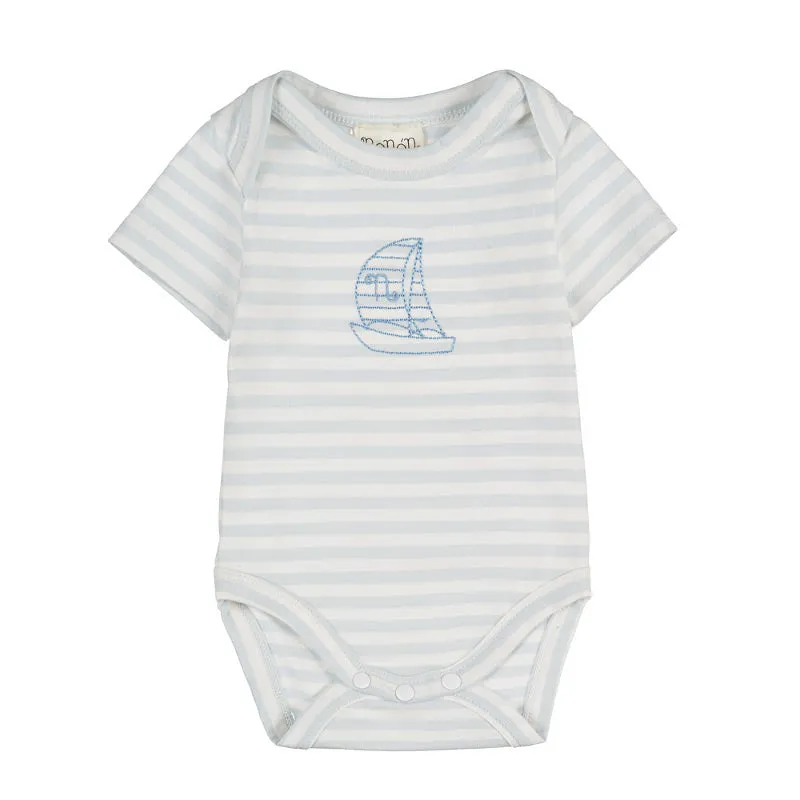 nanan-body-azzurro-a-righe-in-cotone-neonato image 1