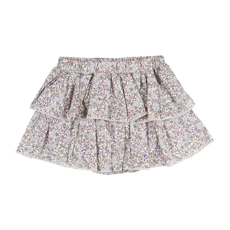 nanan-gonna-culotte-fiorata-con-balze image 1