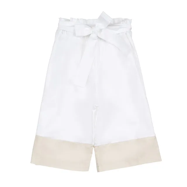 nanan-pantalone-bianco-neonato-con-fiocco image 1