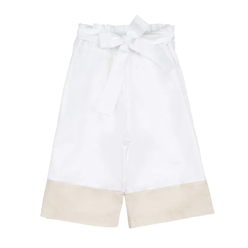 nanan-pantalone-bianco-neonato-con-fiocco image 1