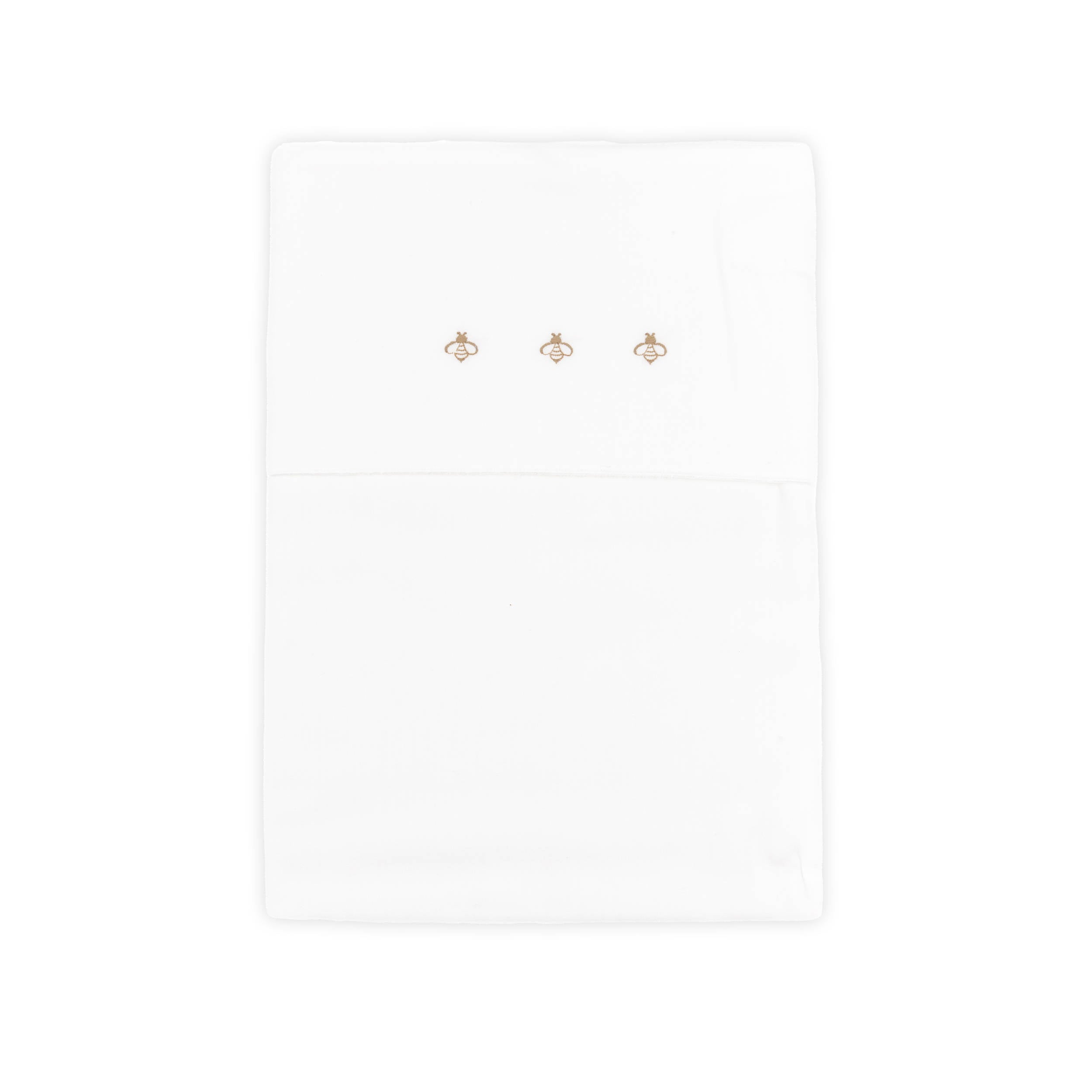 bamboom-lenzuolino-bees-culla-bianco-01 image 1