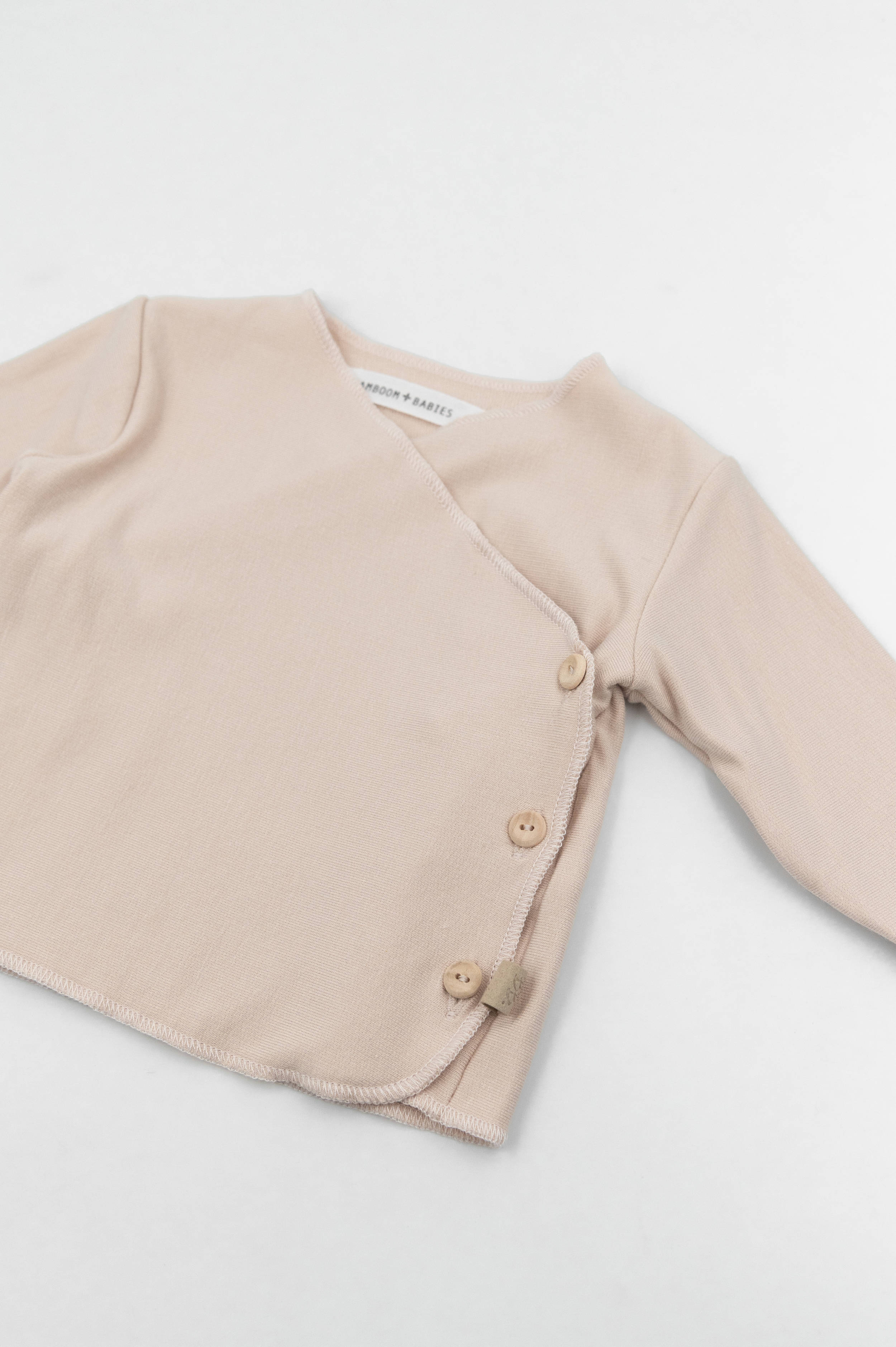 bamboom-maglia-incrociata-neonato-pure-vintage-pink-341 image 2