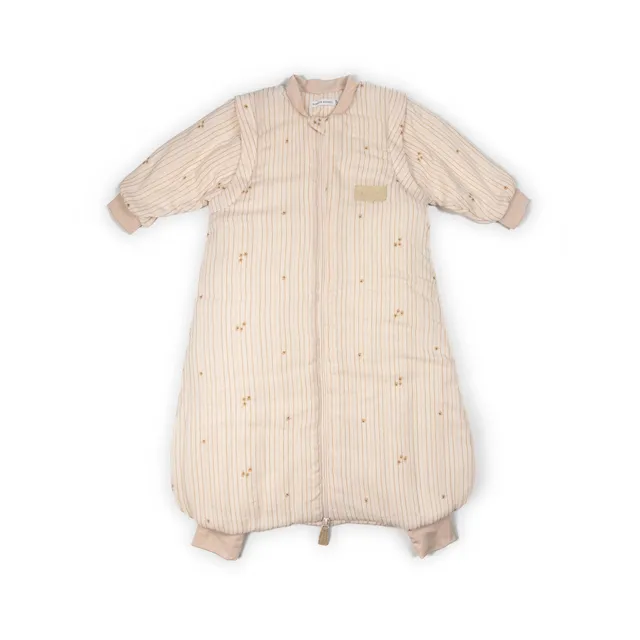 bamboom-sacco-nanna-mini-6-18m-tog-2-7-con-maniche-e-piedini-flowers-stripe-533 image 1
