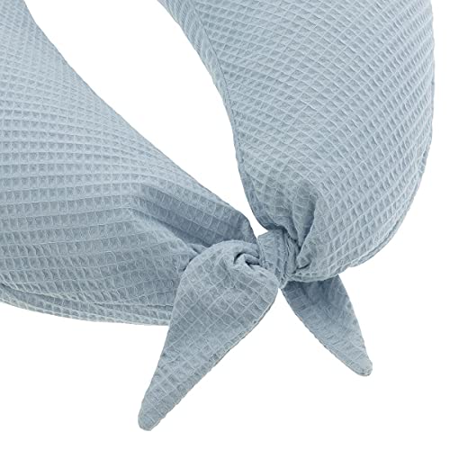 cambrass-luna-cuscino-allattamento-e-gravidanza-80x185x16-cm-forest-azzurro image 8