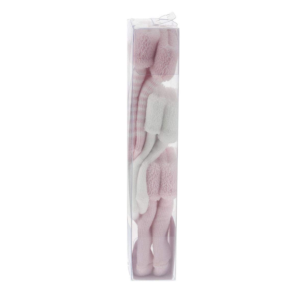 cambrass-calzini-lisci-rosa-tg-0000-15-16-confezione-da-3 image 7