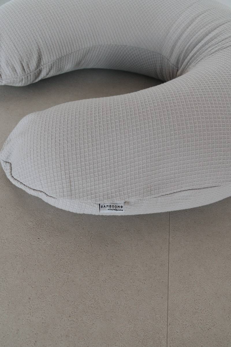 bamboom-combi-cosy-cuscino-gravidanza-e-allattamento-grigio-05 image 2