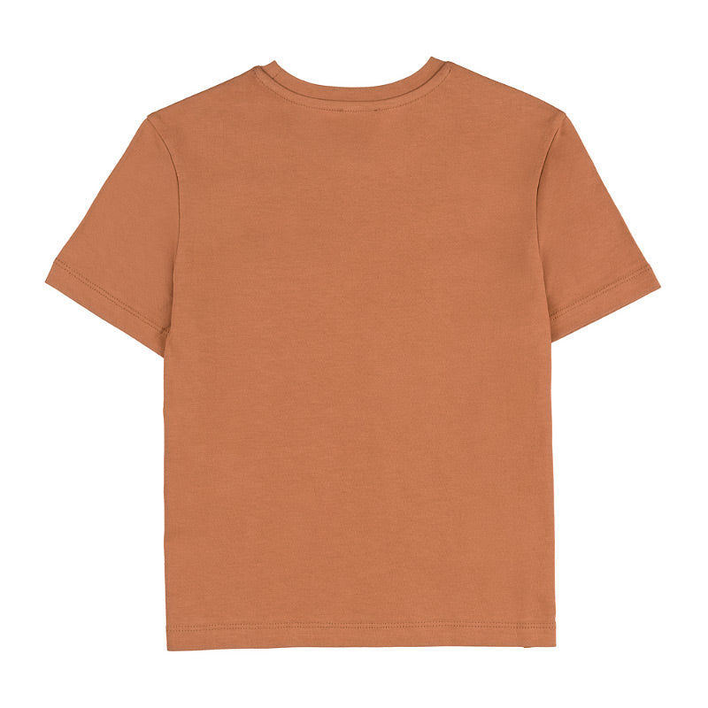 nanan-t-shirt-marrone-con-taschino-bimbo-maglietta image 3