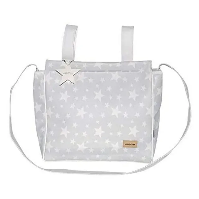 cambrass-etoile-39467-borsa-materna-13x40x33-cm-grigia image 1