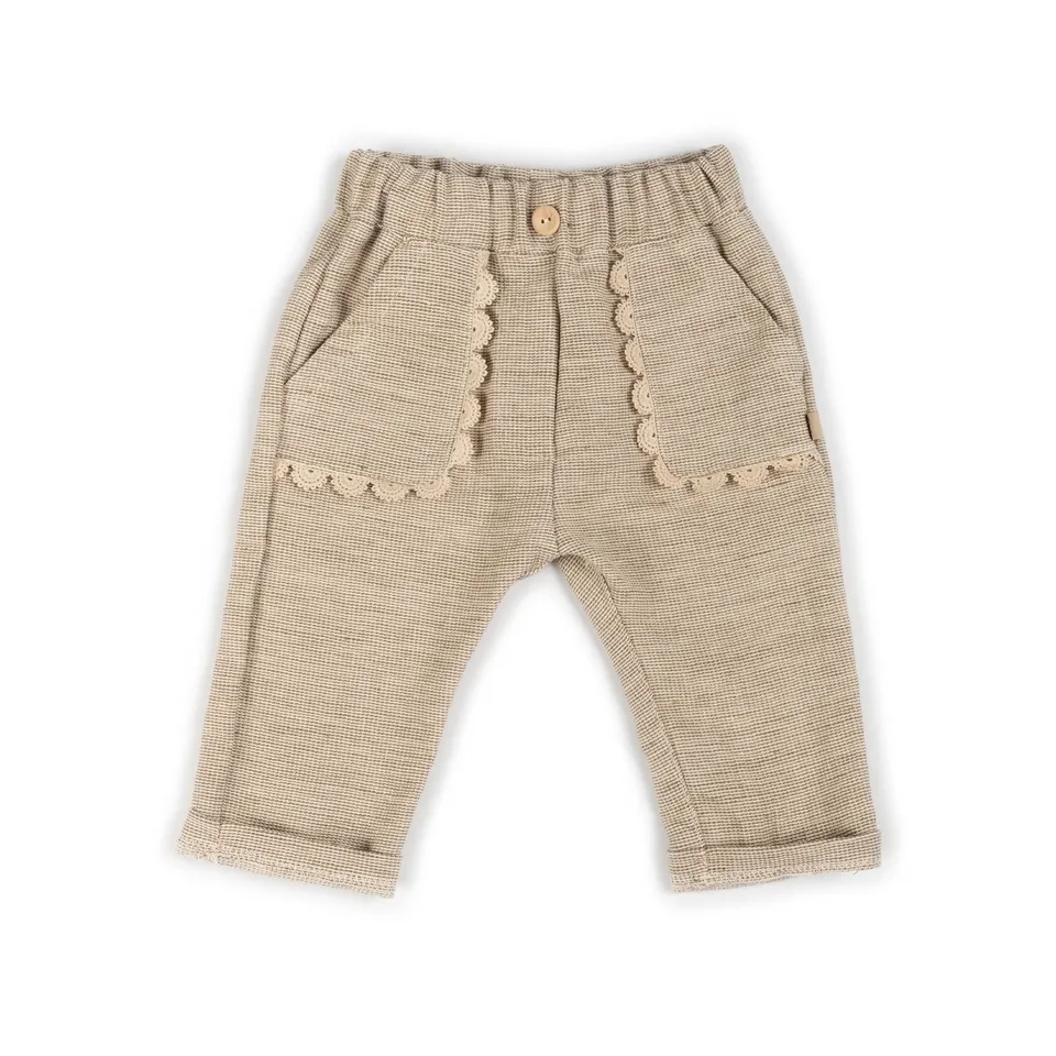 bamboom-pants-con-tasche-embroidery-mustard-270 image 1