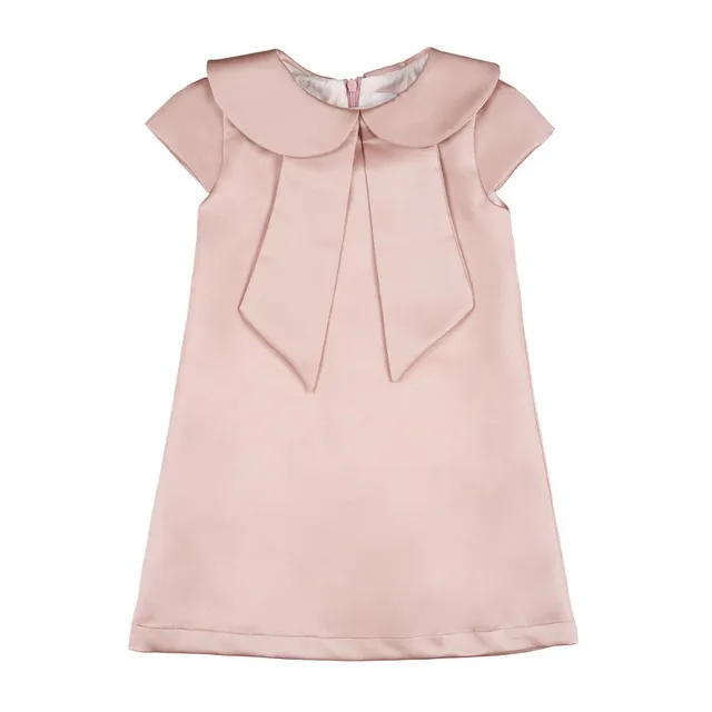 nanan-abito-con-colletto-a-fiocco-e-zip-posteriore image 1