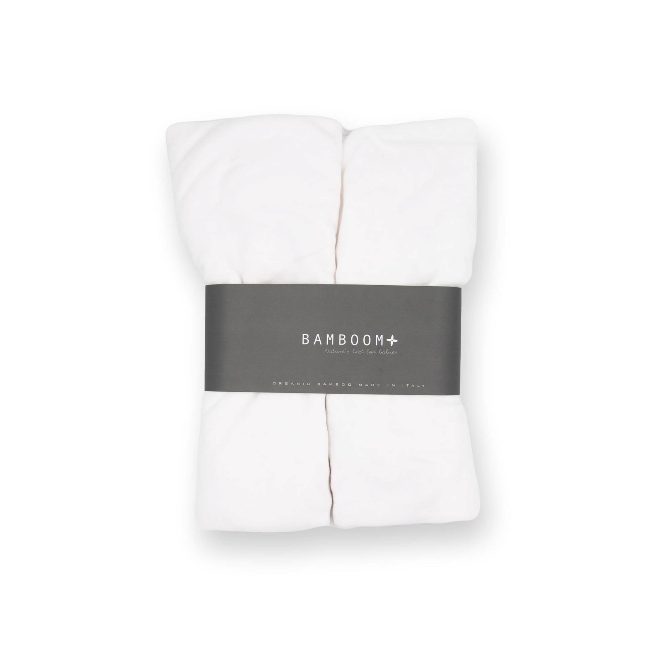 bamboom-lenzuolo-con-angoli-culla-80x40-cm-bianco-01-2-pezzi image 1