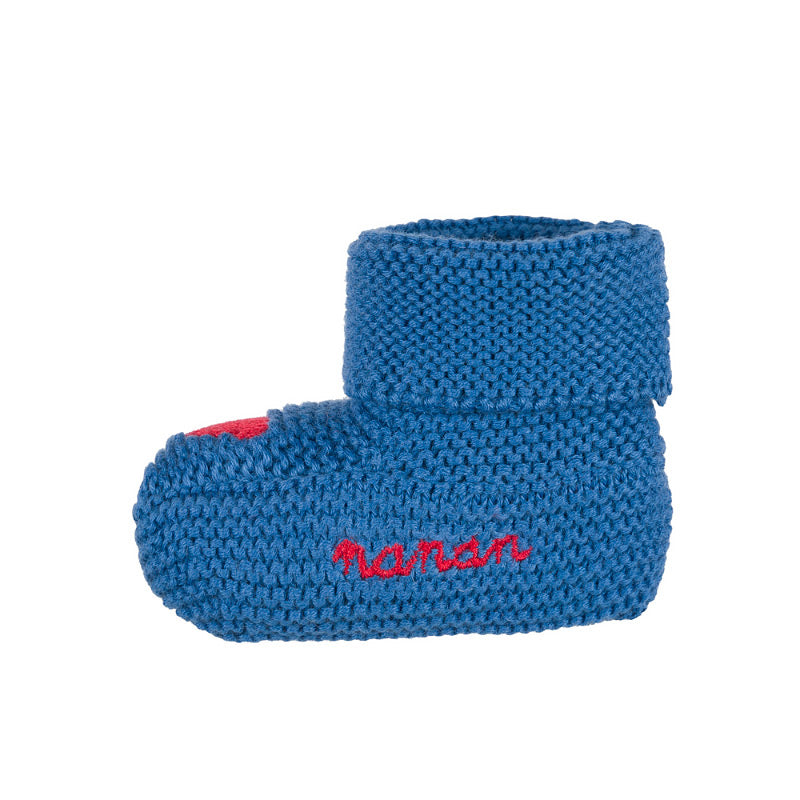 nanan-babbucce-blu-in-filo-con-orsetto-ricamato image 3