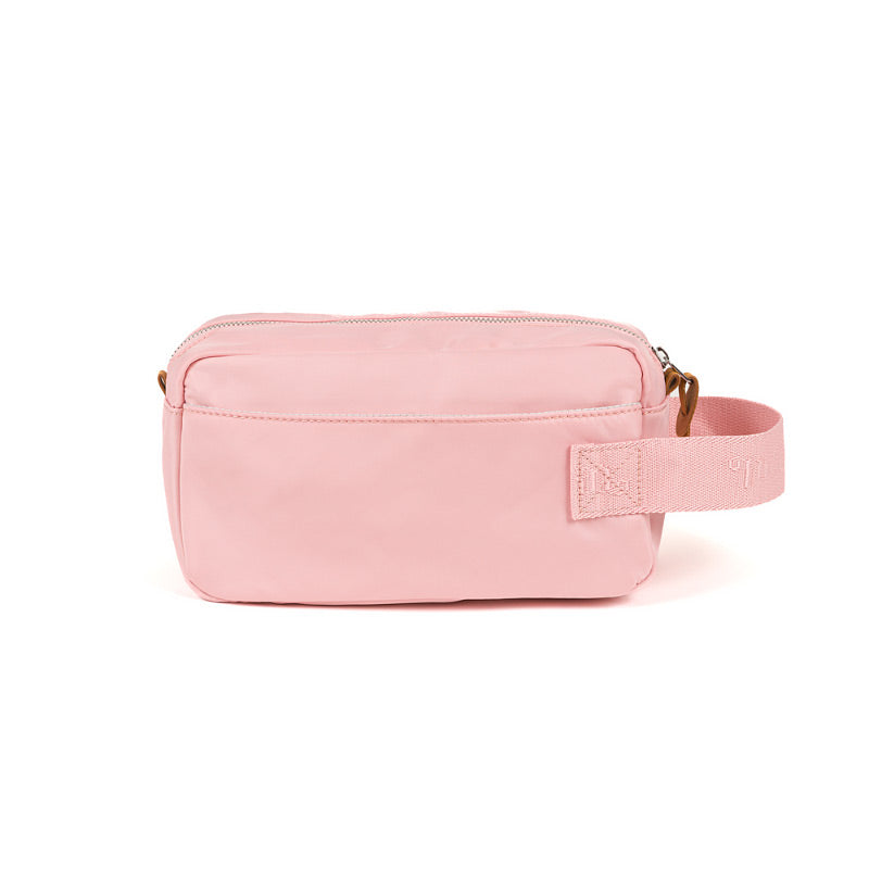 nan-n-pochette-rosa-in-nylon-con-zip-argento image 4