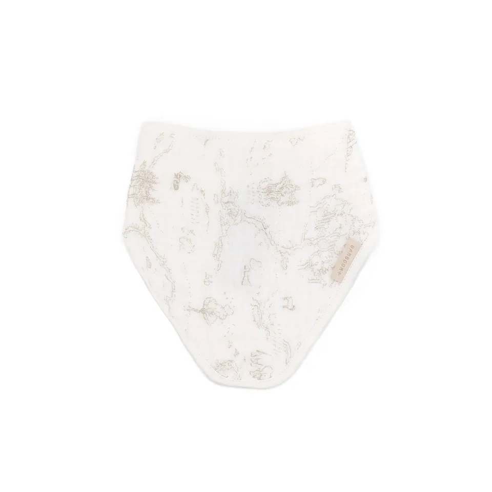 bamboom-bavaglino-triangolare-mussola-nuvola-boomy-s-world-oyster-grey-119 image 1