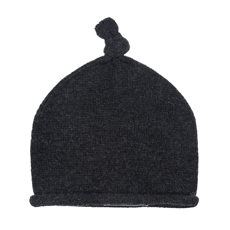 nanan-berretta-in-cashmere-con-orsetto-cappello-neonato image 2