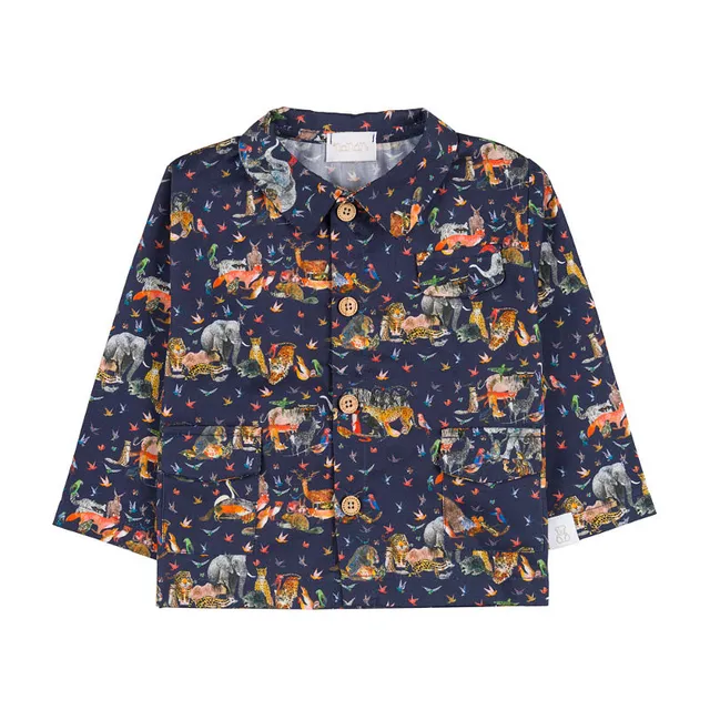 nanan-camicia-jungle-con-tre-tasche image 1