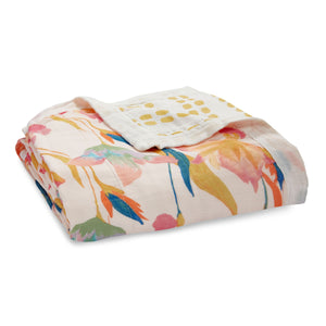 aden-anais-boutique-copertina-neonato-in-cotone-floral-seaweed image 2