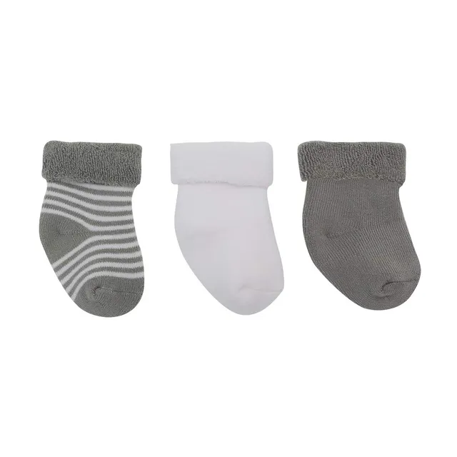 cambrass-calzini-neonato-tinta-unita-grigio-tg-000-17-18 image 1