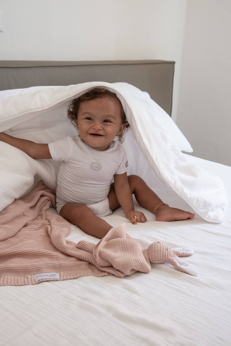 bamboom-body-bambino-maniche-corte-bianco image 4