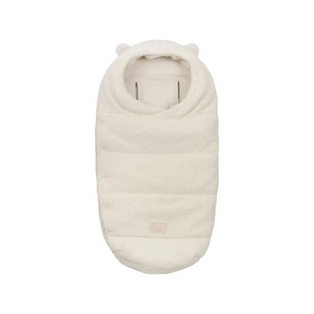 bamboom-igloo-teddy-newborn-sacco-termico-warm-white-345 image 1
