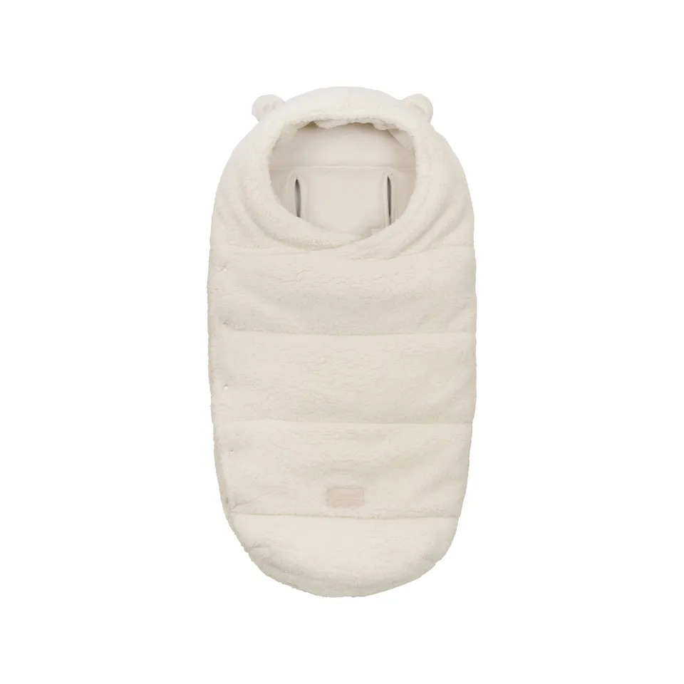 bamboom-igloo-teddy-newborn-sacco-termico-warm-white-345 image 1