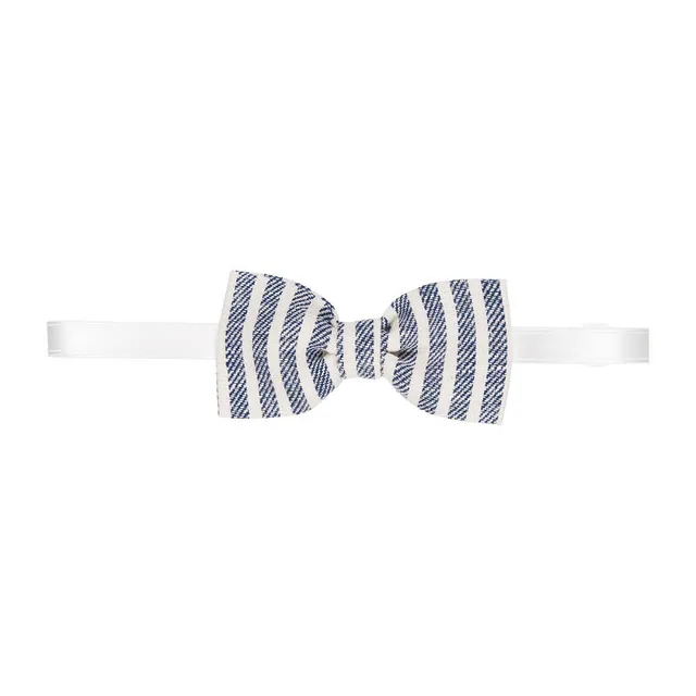 nanan-papillon-rigato-blu-made-in-italy image 1