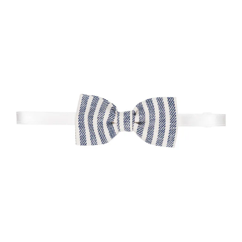 nanan-papillon-rigato-blu-made-in-italy image 1