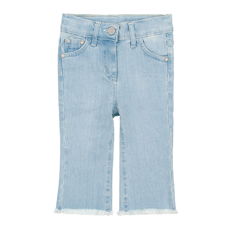 nanan-pantaloni-denim-blu-con-tasche-bimbo image 1