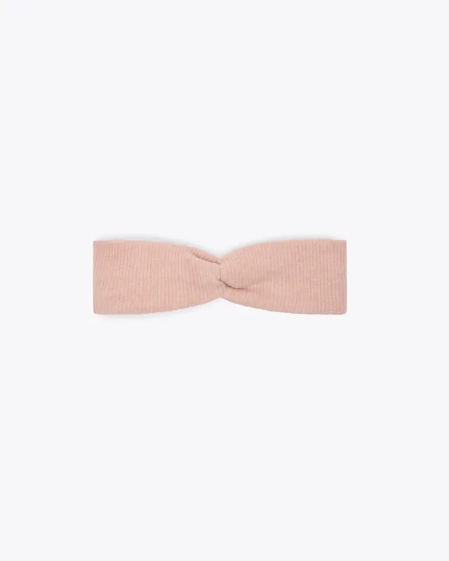 nanan-fascia-rosa-neonata-accessorio-capelli-bambina image 1