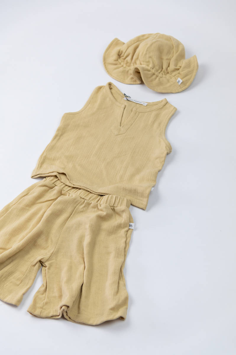 bamboom-cappellino-sole-cammello-62-bimbo image 3