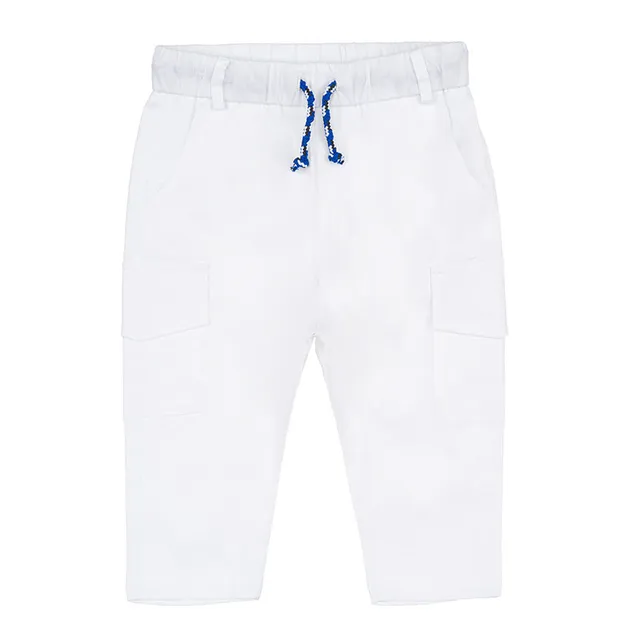 nanan-pantalone-cargo-bianco-royal-neonato image 1