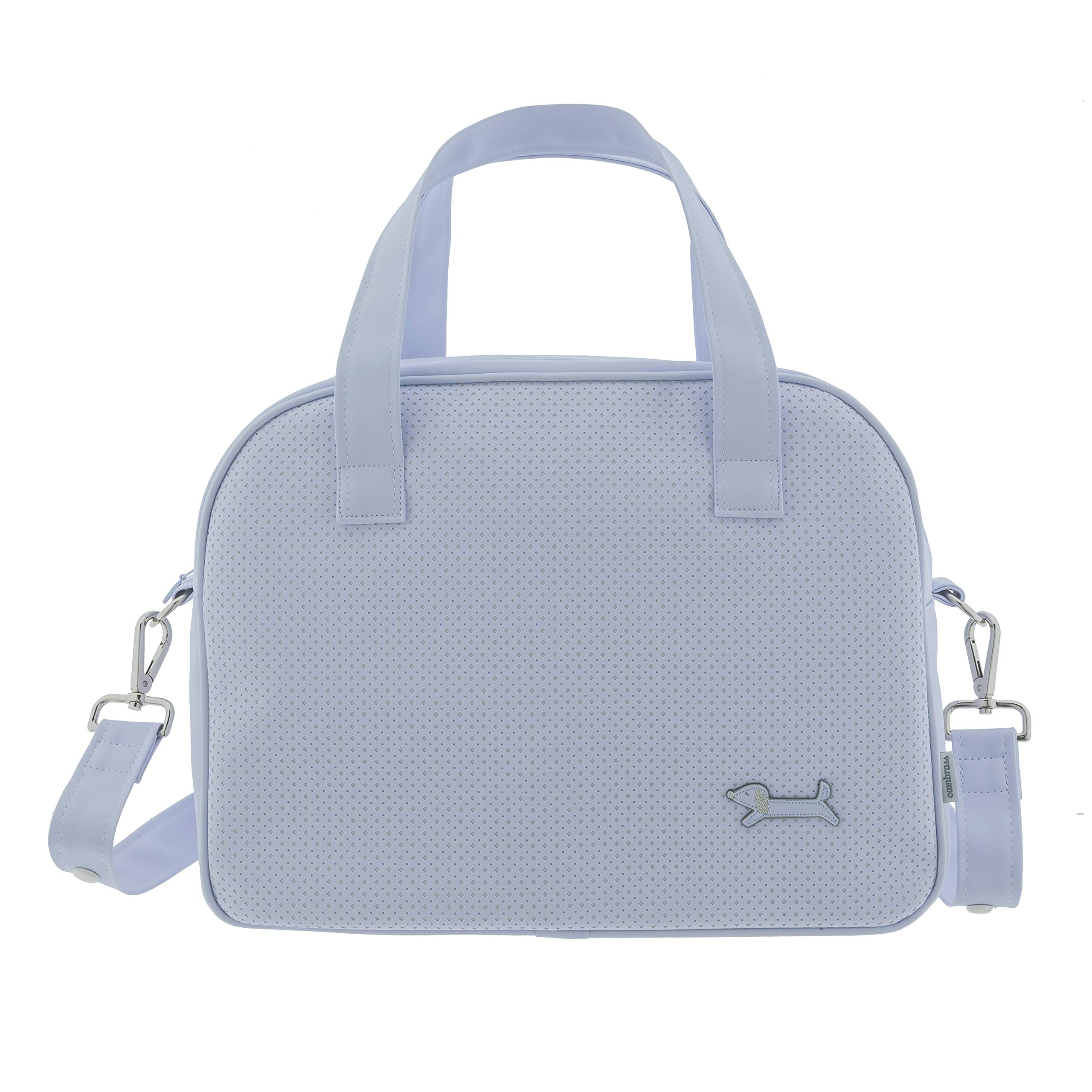 cambrass-prome-paris-borsa-maternit-blu-18x44x33-cm-25-8-l image 1