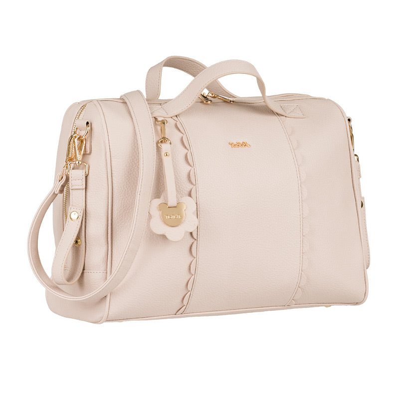 nanan-borsa-passeggio-beige-ecopelle-con-fasciatoio image 2