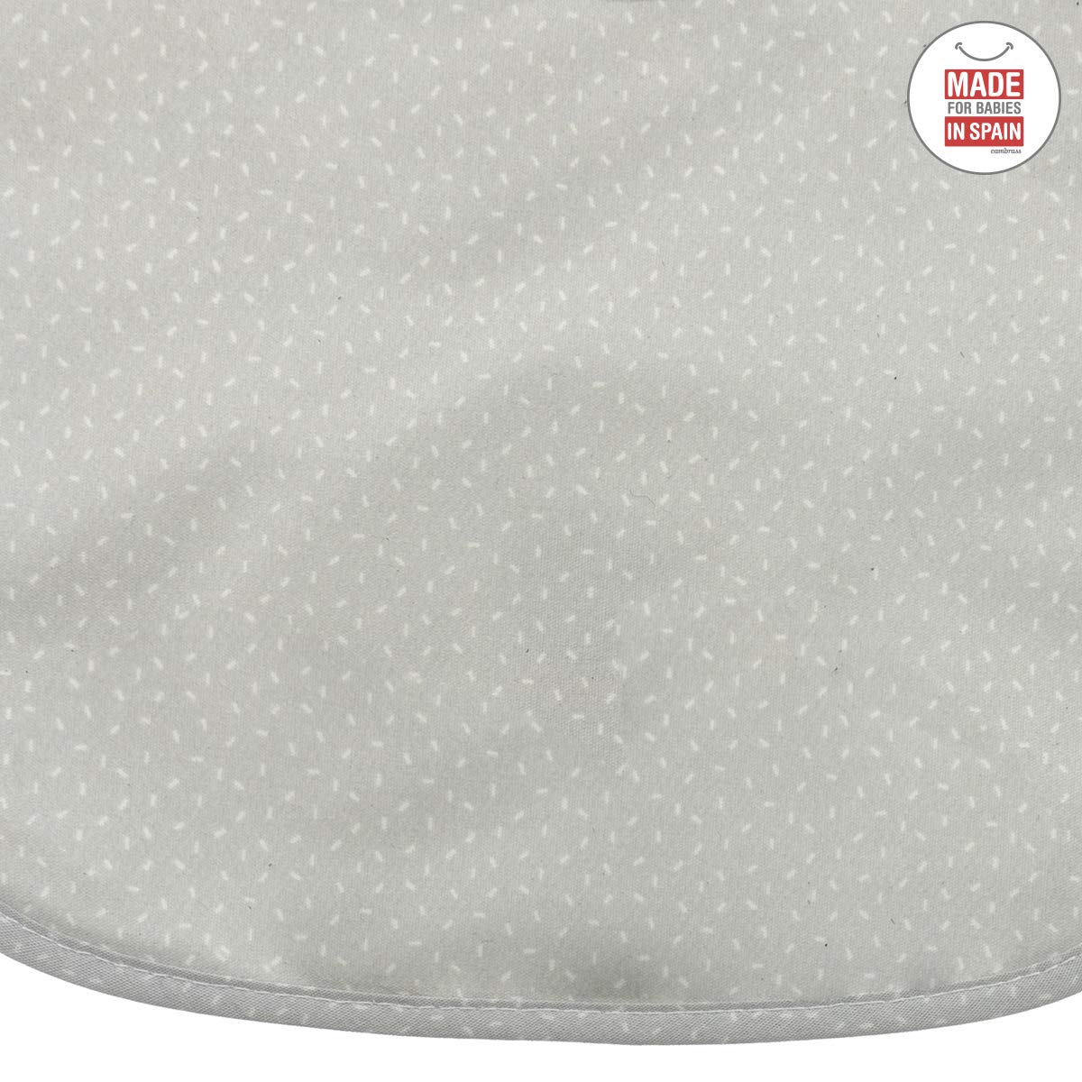 cambrass-bavaglino-quadrato-velcro-sky-grey-pioggia-20x26-cm image 3