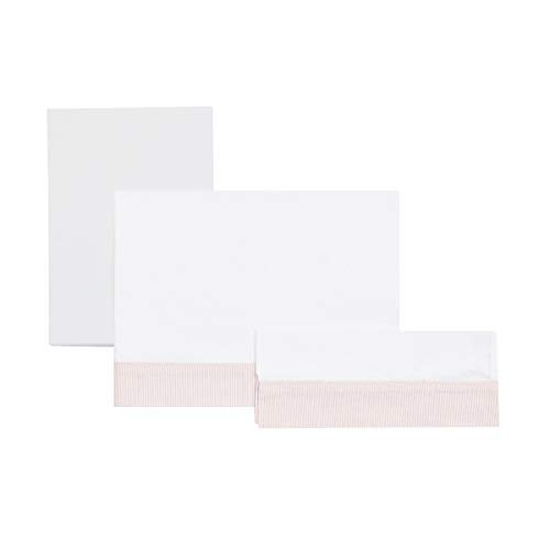 cambrass-set-lenzuola-lettino-3-pz-120x180-cm-rosa-star image 5