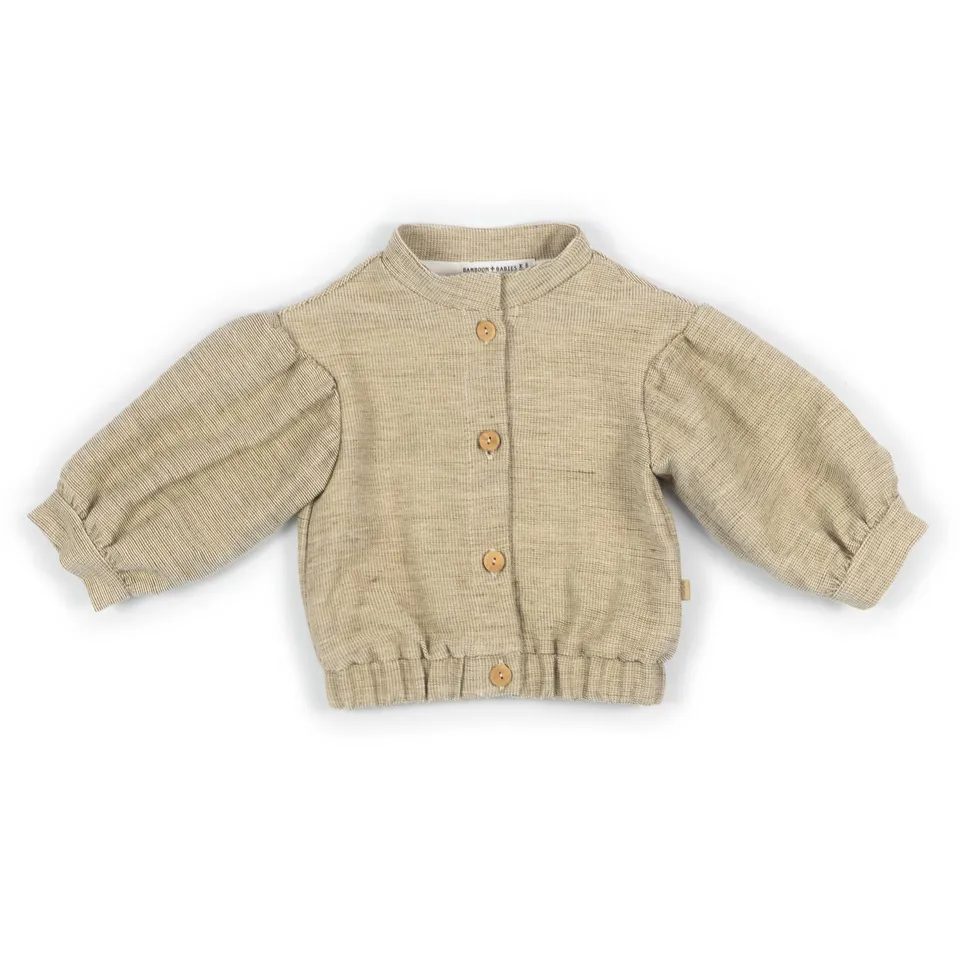bamboom-giacca-bimba-mustard-270-cotone-e-canapa image 1