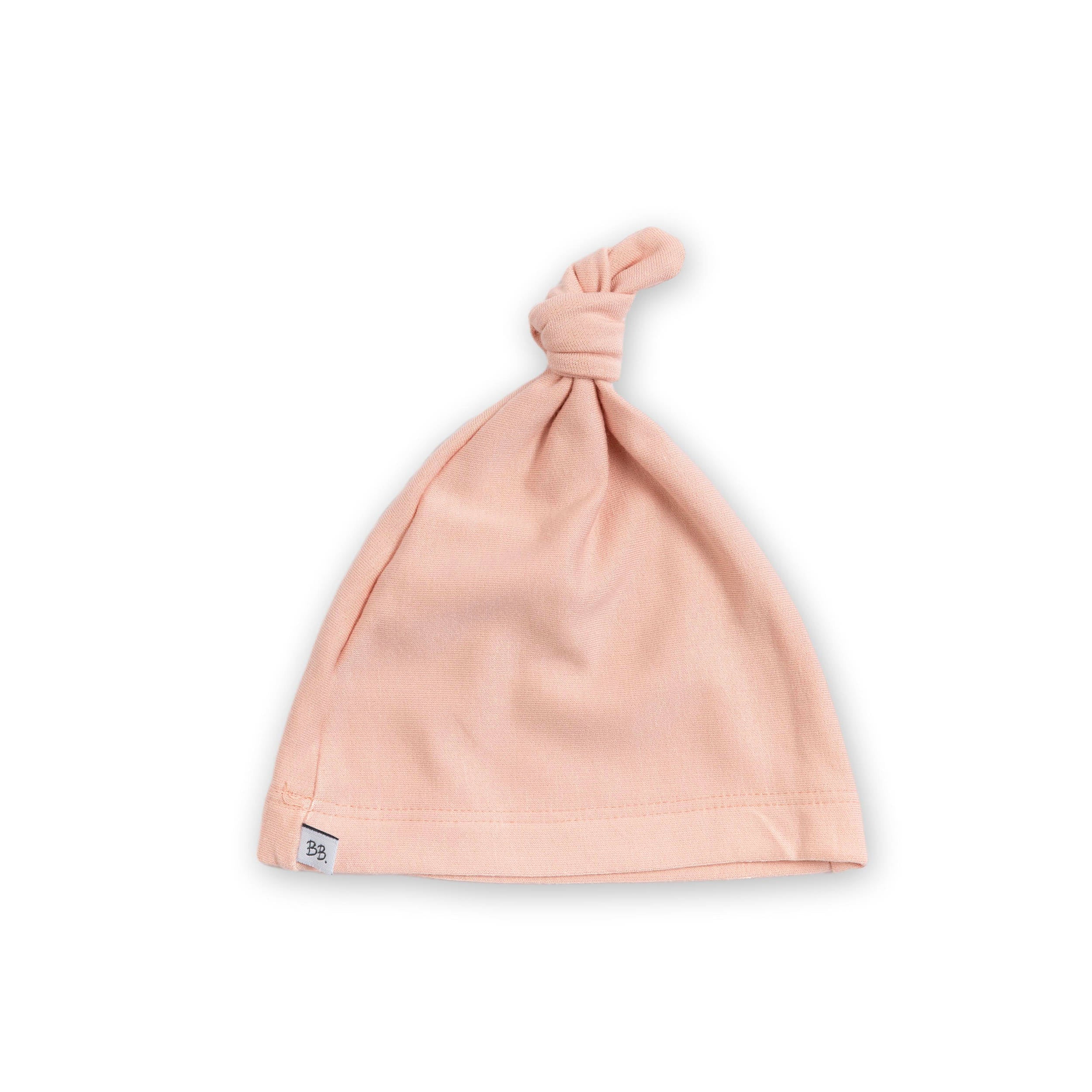 bamboom-pure-cappellino-neonato-con-nodo-rosa-04 image 1