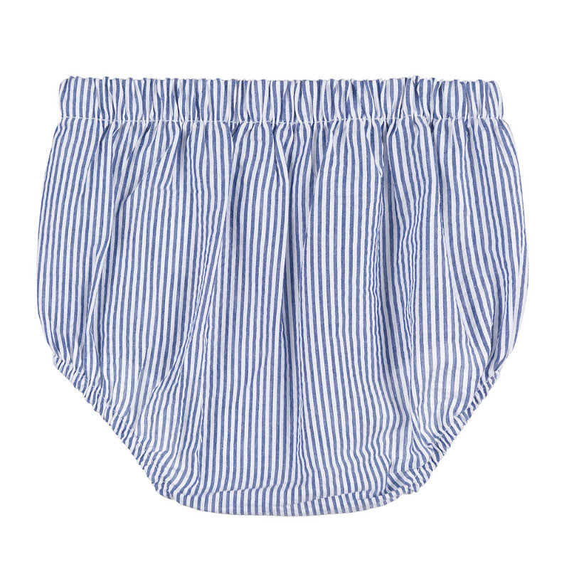 nanan-set-bimbo-t-shirt-camicia-e-culotte-blu-a-righe image 4