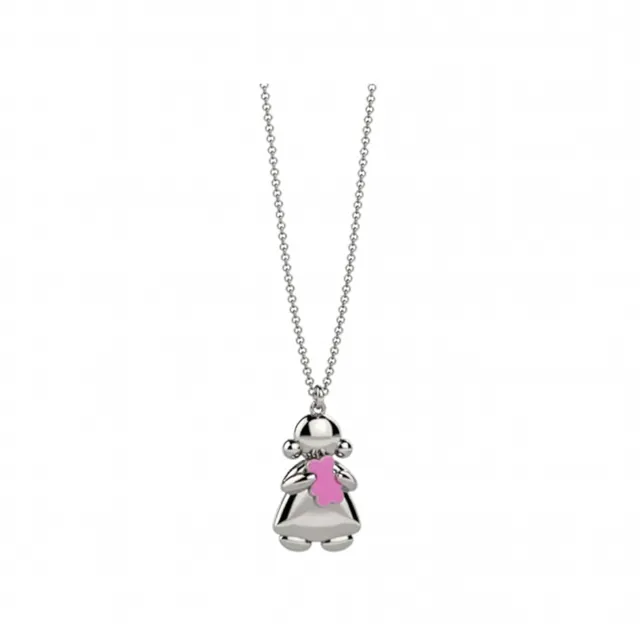 nanan-ciondolo-tato-s-baby-in-argento-con-orsetto-rosa-bambina image 1