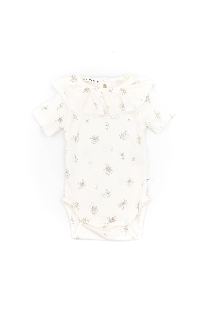 bamboom-body-con-collo-volant-bouquet-89-body-mezze-maniche image 1
