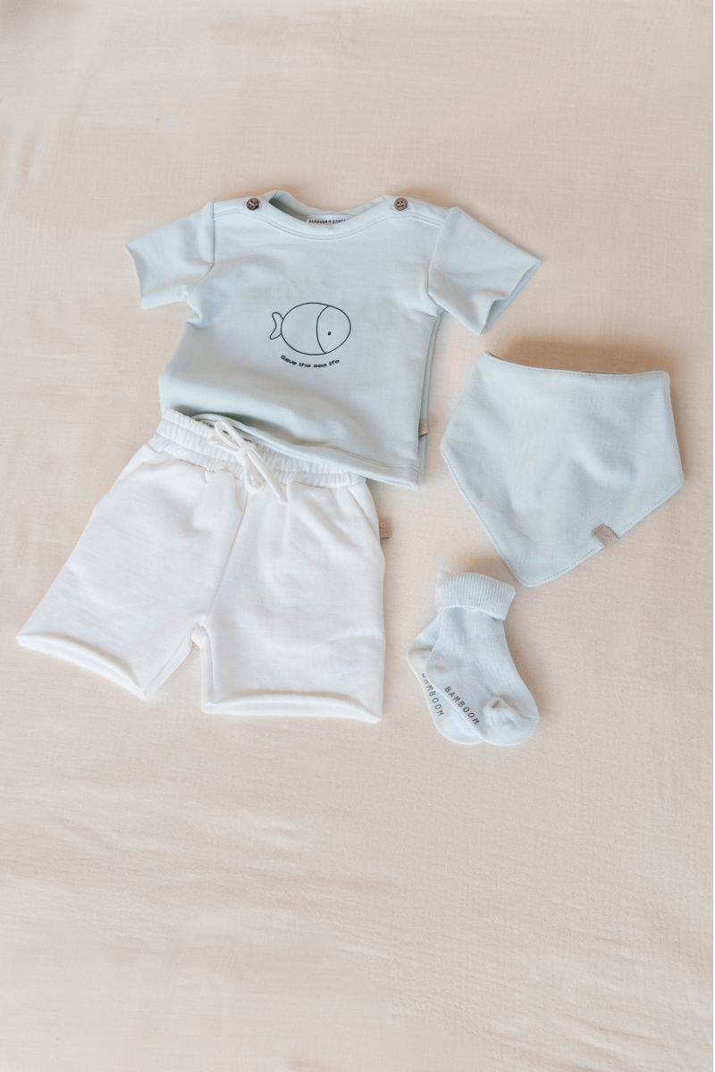 bamboom-t-shirt-maniche-corte-stampa-blu-blush-125 image 2