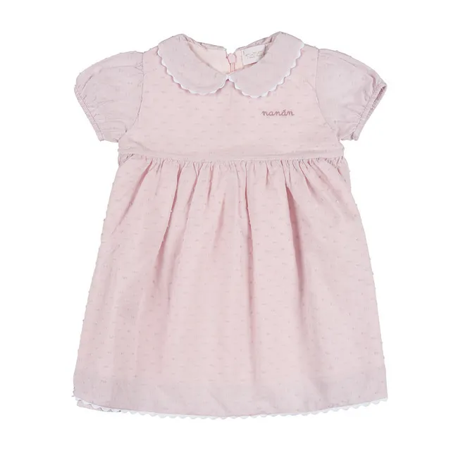 nanan-abito-con-culotte-in-plumetis-con-colletto image 1