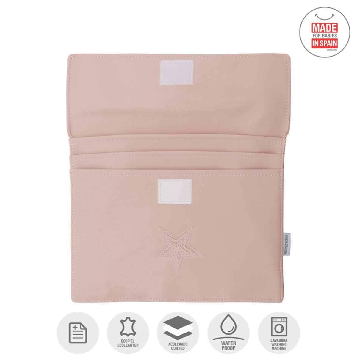 cambrass-portadocumenti-3-x-17-x-25-cm-rosa-opaco image 2