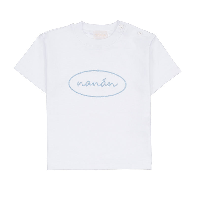 nanan-t-shirt-con-scritta-nanan-e-bottoncini-neonato image 1