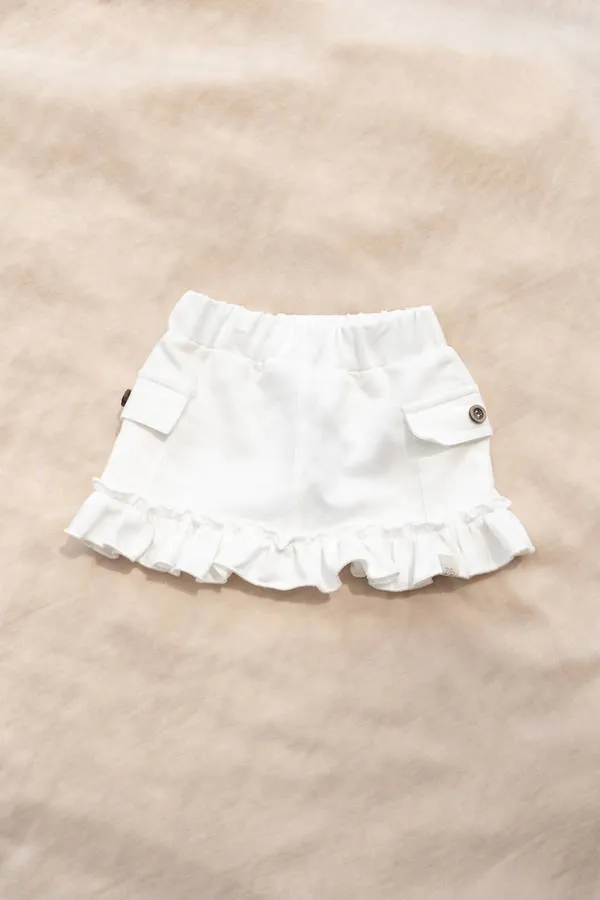 bamboom-gonna-corta-bimba-jeans-white-811 image 1
