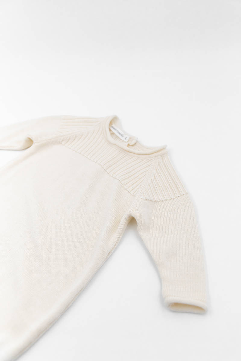 bamboom-tutina-maglia-con-apertura-dietro-bianco-01-neonato image 3